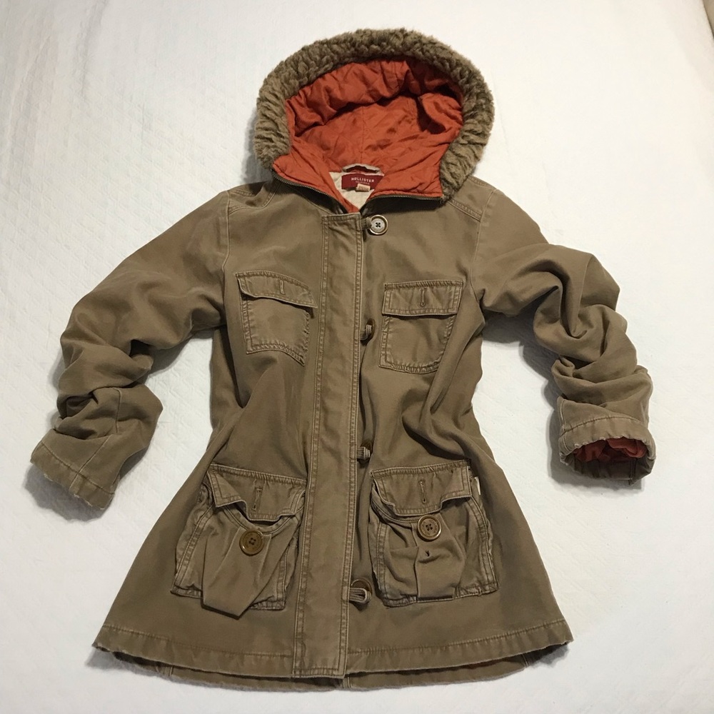 Hollister winter coat jacket
